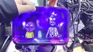 led rolling tray