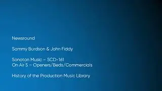 Newsround - Sammy Burdson & John Fiddy | Sonoton Music (SCD-161) [Full Track] - HOTPML #1350