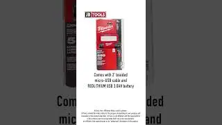 MILWAUKEE ROVER PIVOTING LED FLOOD LIGHT 550 LUMENS (SKU: MLW-2114-21)