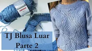 TJ Blusa Luar - Parte 2: Corpo da Blusa até a cava
