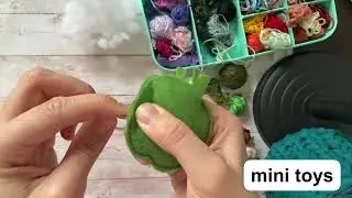 DIY / How to sew an apple out of felt / needlework at home