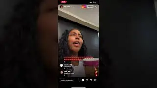 kash doll instagram live on set for BMF S2