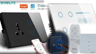 Smart touch switch Smart wireless touch screen and google home control switch bd price / যাদুর সুইচ