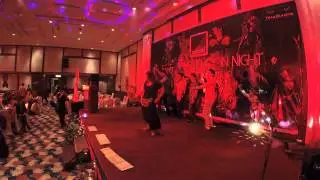 Marketing & Tenderwizard team performance at the Censof Annual Dinner in Cameron Highlands
