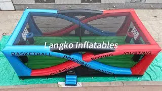 Ball Boxing Fighting Game Inflatable Sports Ground