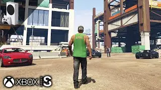 Grand Theft Auto V (GTA 5) - Xbox Series S Gameplay 60FPS