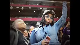 Prairie View A&M fans, band at 2025 Celebration Bowl!