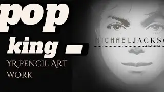 pop king-michael jackson pencil art #pop #king #michaeljackson #sketchdrawing #pencilwork #subscribe