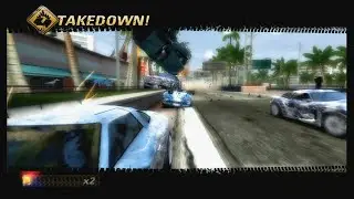 BURNOUT REVENGE WORLD TOUR Gameplay #5, HARMLESS RANK