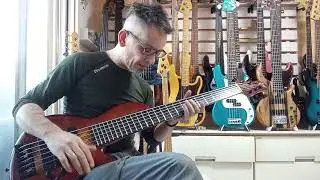 Высококлассная японская бас-гитара; проверка звука Sago Veze'r6 BASS / демонстрация баса