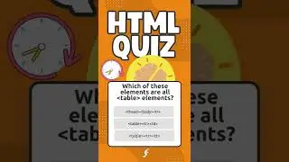 HTML QUIZ - Which of these elements are all 