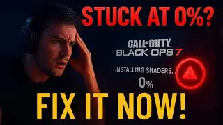 Fix Shader Installation or Compile Stuck at 0% in Call of Duty Black Ops 7 | Shader Optimization Fix