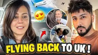 Flying back to UK.