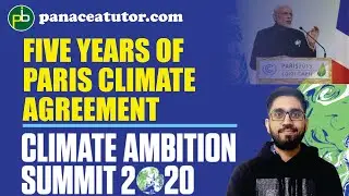 Five Years of Paris Climate Agreement || Climate Ambition Summit 2020
