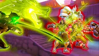 When Overwatch Pro Players Enter GOD MODE!