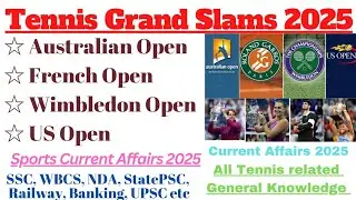 List of Tennis Grand Slams Winners 2025 | Australian Open | French Open | Wimbledon Open | US Open |