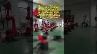Robots replace workers#industrialrobots #worker #manufacturingindustry #automate #automate #workshop