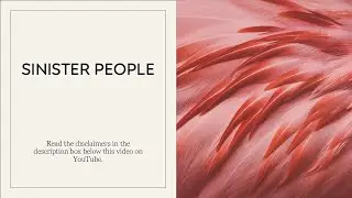 It Became Increasingly Sinister Over Time ⏲️ Creepy Collective Narcissism Group Perhaps 
