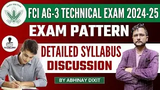 FCI AG-3 Technical Syllabus 2024 | FCI AG-3 Technical Exam Pattern, Syllabus 2024 | FCI Vacancy 2024