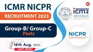 ICMR NICPR Group B & C Recruitment 2023