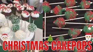 CHRISTMAS CAKE POPS | Cake Pops Decorating Tips | Easy Cake Pops Tutorial