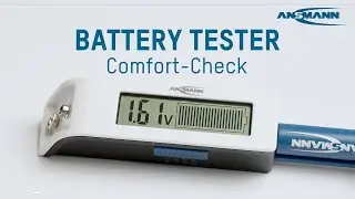 Battery testing made easy! ANSMANN Comfort Check 🔋