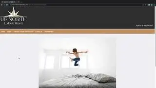 Up North Lodge and Resort Php website creation.