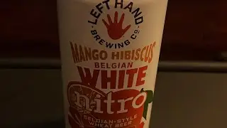 Mango hibiscus, Belgian wheat nitro from left hand brewing ￼
