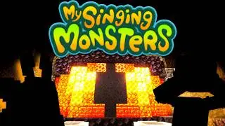 The NEW PANIC CAVERN Map! | My Singing Monsters + Minecraft