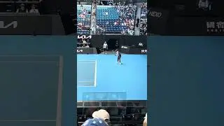 Coco Gauff, Australian Open practice