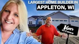Affordable Luxury 1609 sq.ft House Tour IN Appleton WI by Van's Realty and Construction