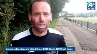 Laatste wedstrijd VV Bergum 26 mei 2019