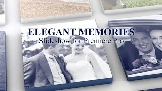 Elegant Memories Slideshow - Premiere Pro Tutorial