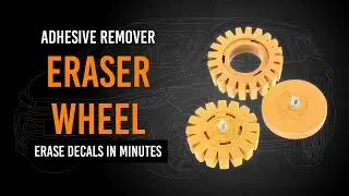 Erase Decals & Stripes in A Few Minutes with Different Kind Eraser Wheel │EB0312│EWKtool