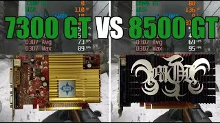 GeForce 7300 GT vs GeForce 8500 GT Test In 7 Games (No FPS Drop - Capture Card)