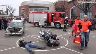 Pokaz ratownictwa medycznego - MOTOSERCE 2013 Wrocław