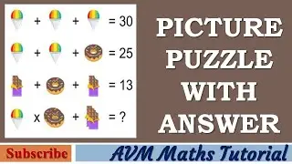 Picture Puzzle with answer | only for genius | whats up puzzle
