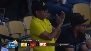 💛~ Jonathan Clases conecta Hit Remolcador, Aguilas ganando 3-0 vs Escogido. 
