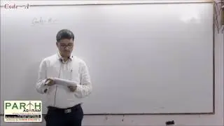 Parth Ashram : JEE MAIN 2017 Math Solution - Code A