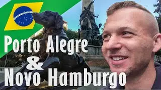 German Tourist explores Porto Alegre & Novo Hamburgo / Brazil Travel Vlog 2019