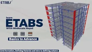 ETABS Basics in Nepali - Get Started with Structural Analysis
