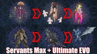 Nights of Azure 2 - Servants Max Stats + Ultimate Evolution (Servant Exhibition)