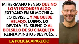 MI HERMANO METIÓ ALGO EXTRAÑO EN MI MOCHILA… Y LO QUE VI FUE HORRIBLE