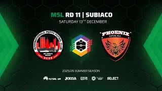 R11 | MSL: Internationale Perth Futsal Club vs Phoenix Futsal WA