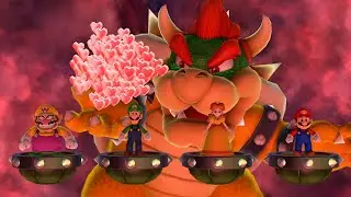 Mario Party 10 - Mario vs Wario vs Luigi vs Daisy - Airship Central (Master CPU)