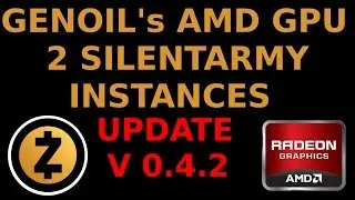 Обновление: майнер Genoil v 0.4.2 ZCash с 2 экземплярами SilentArmy и поддержкой большего количества видеокарт AMD
