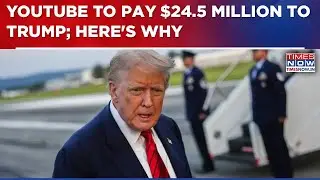 YouTube Agrees To Pay $24.5 Million To Settle Trump Lawsuit Over Account Suspension | Breaking News