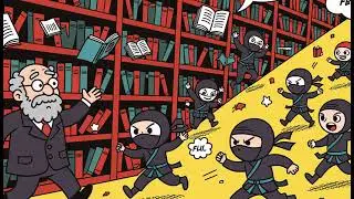 Die verfluchte Bibliothek: Ein schaurig-lustiges Abenteuer mit Pizza und Geistern!