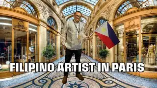 FILIPINO ARTIST IN PARIS #filipino #paris #ofw