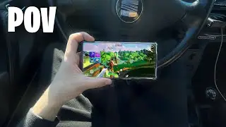 POV: Playing Fortnite Mobile On My Lunchbreak! (Red Magic 10 Pro)